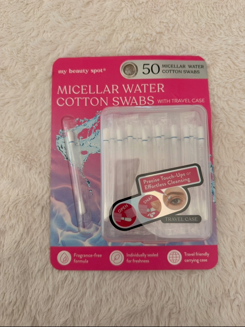Micellar Water Cotton Swabs